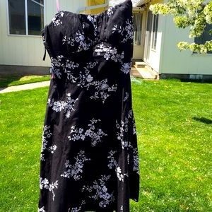 Ruby Rox black and white cotton dress